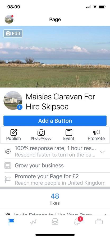 Maisies Caravan For Hire Skipsea Villa Екстериор снимка